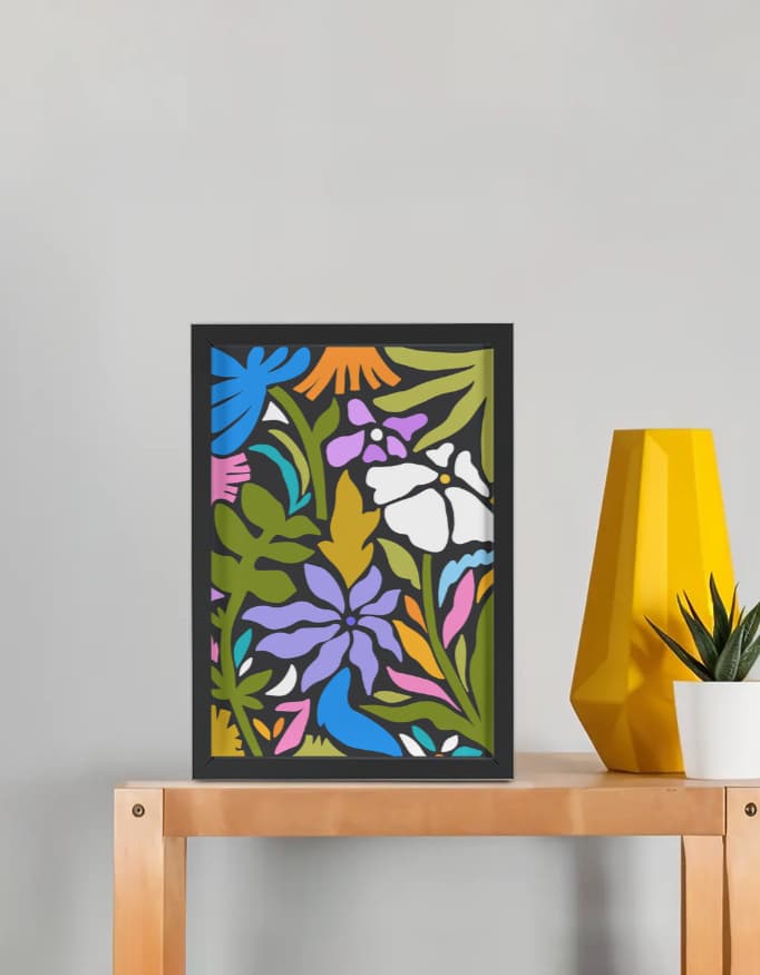 Rongmohol - A premium framed poster in A4 size