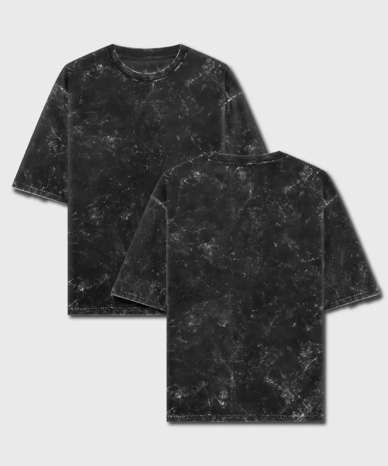 Acid Was Oversized T-Shirts - Plain
