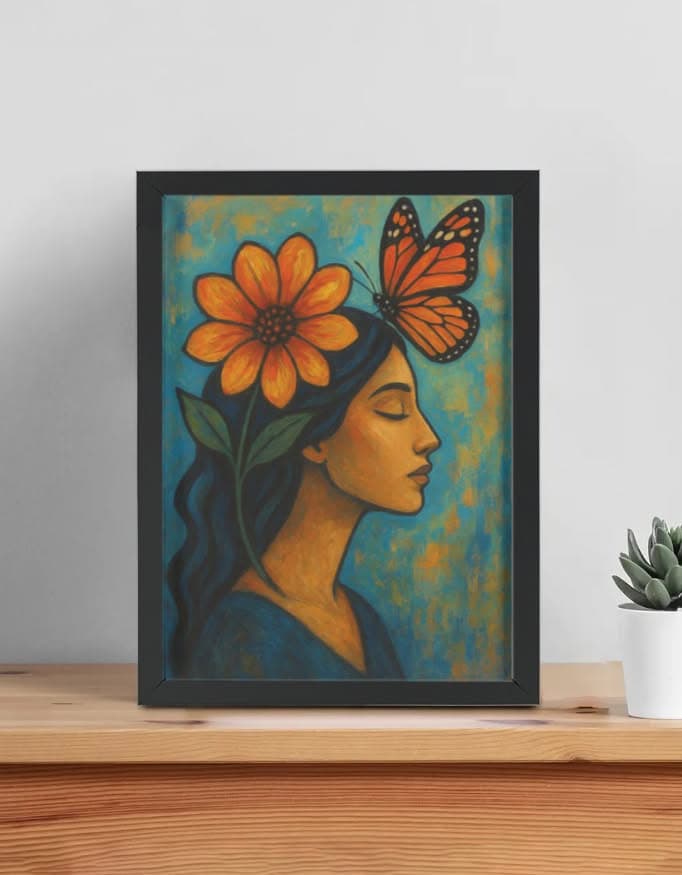 Silent Bloom – Artistic Wall Poster - Image 2