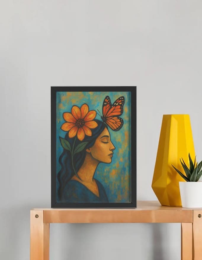 Silent Bloom – Artistic Wall Poster - Image 3