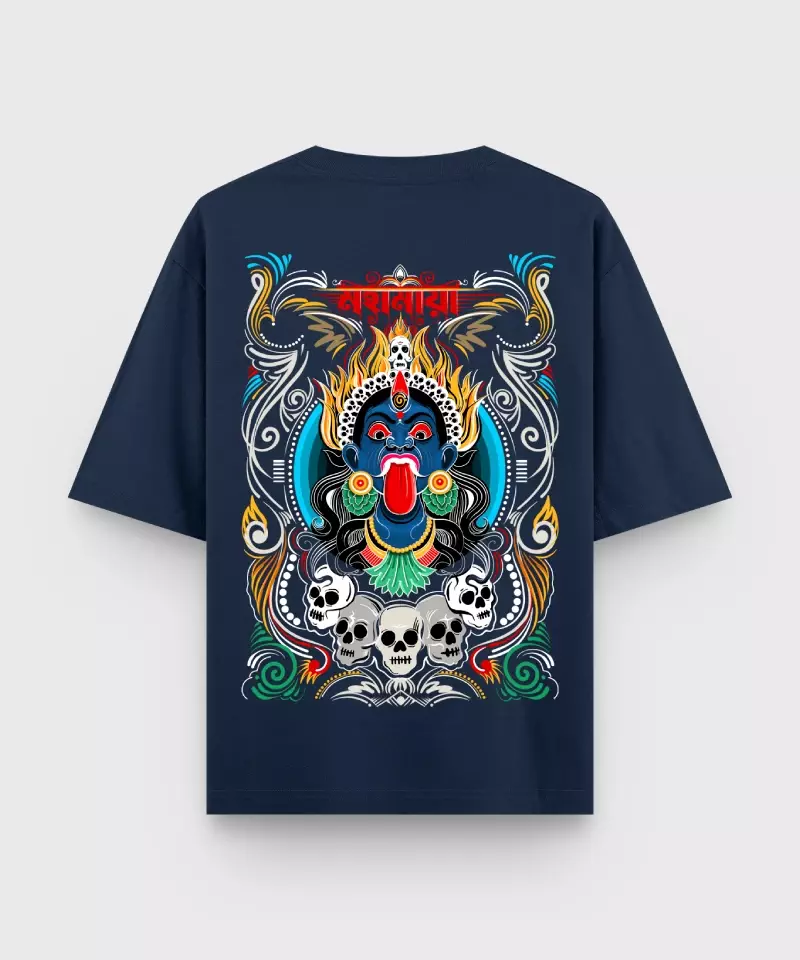 Mahamaya – Bengali Oversized T-Shirt - Image 3