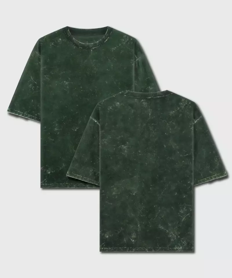 Acid Was Oversized T-Shirts - Plain - Image 2