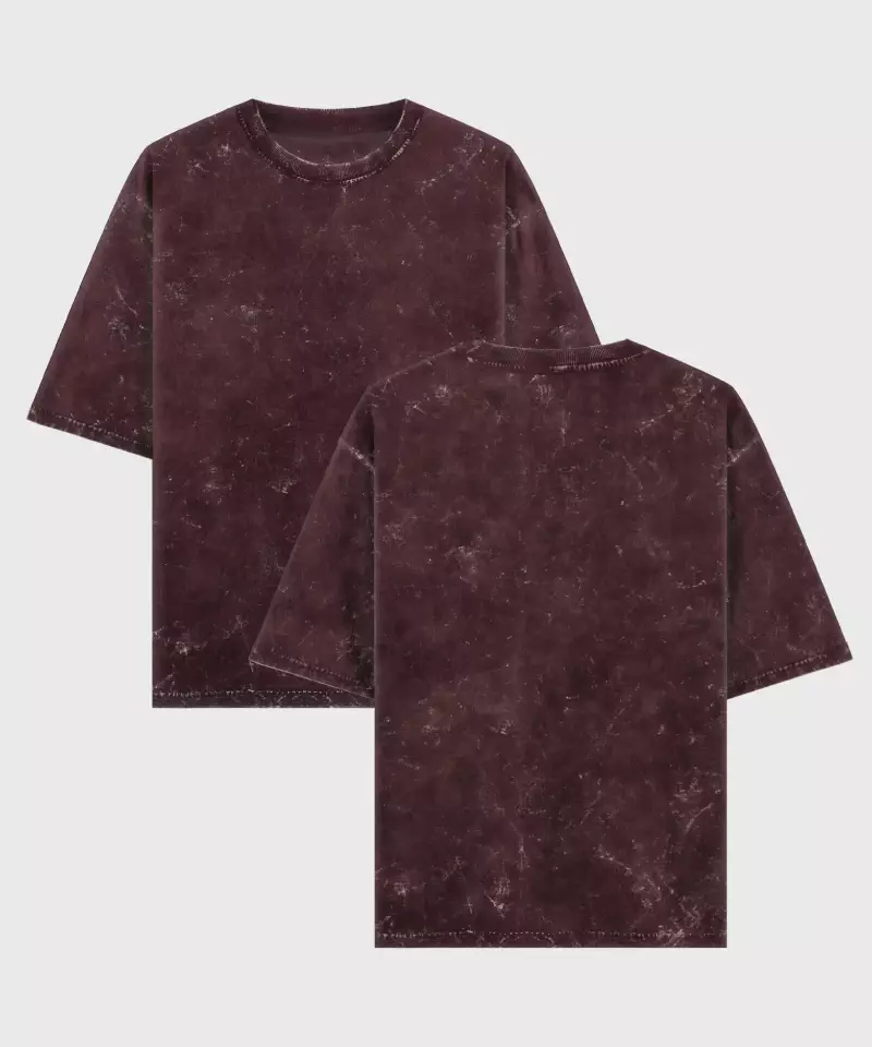 Acid Was Oversized T-Shirts - Plain - Image 5